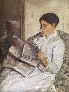 Mary Cassatt Artist-s mother painting